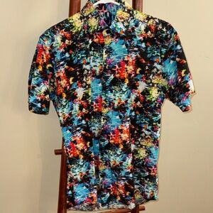 Jared Lang Multicolor Abstract Shirt